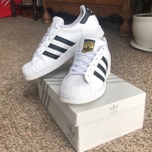 Adidas SUPERSTAR SHOES, Cloud White / Core Black / Cloud White